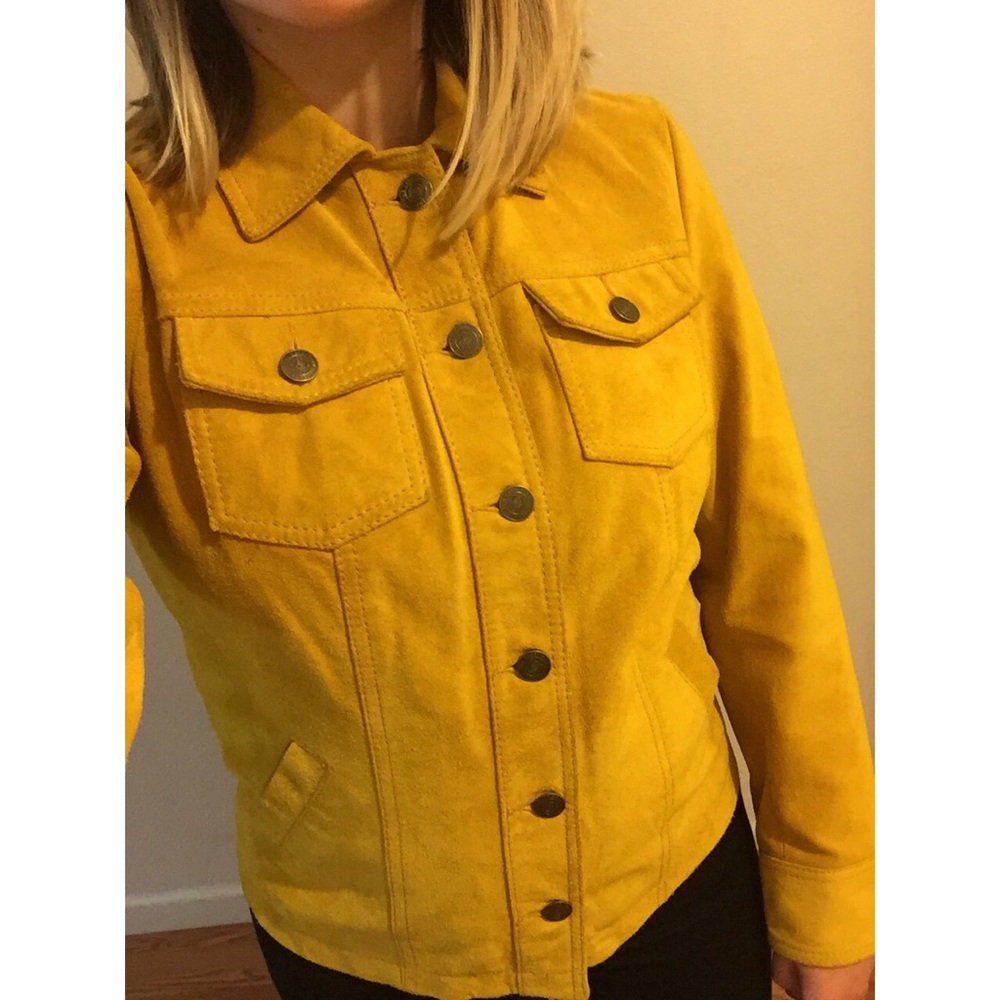 🚫SOLD🚫Leather Jacket from Territory Ahead ✨
